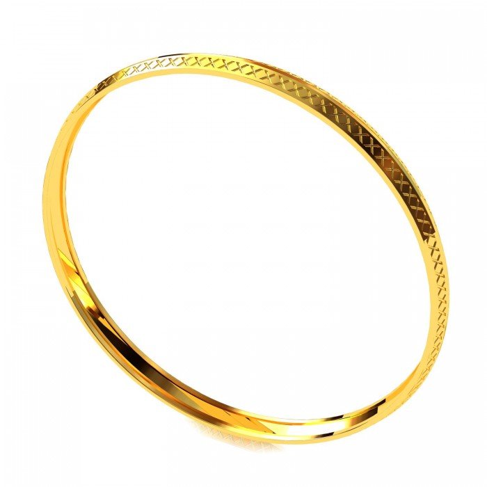 Gold Kada Bangle