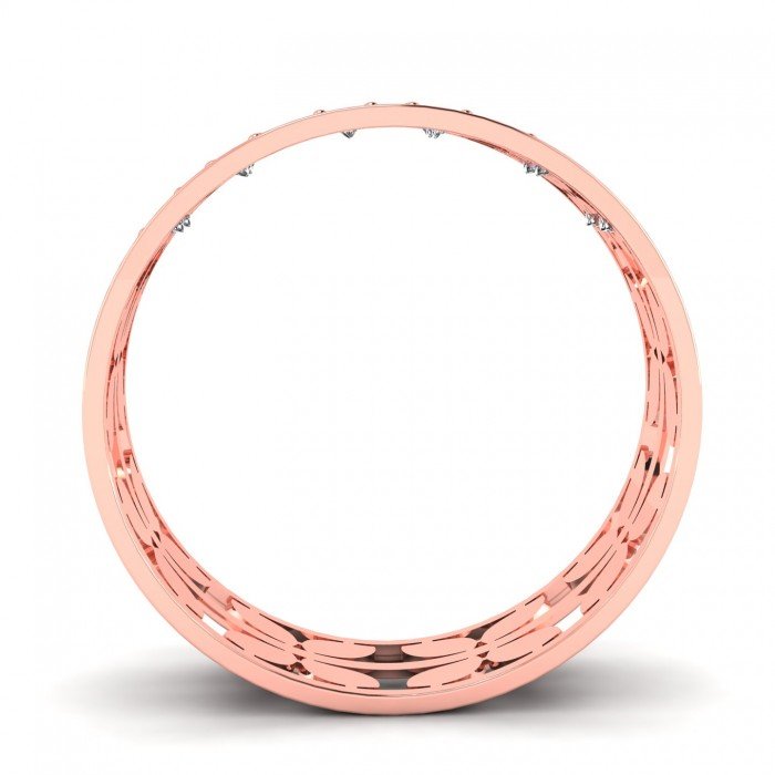 Rose Gold American Diamond Ring