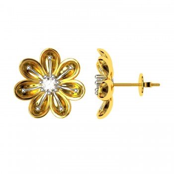 American Diamond Ear Stud