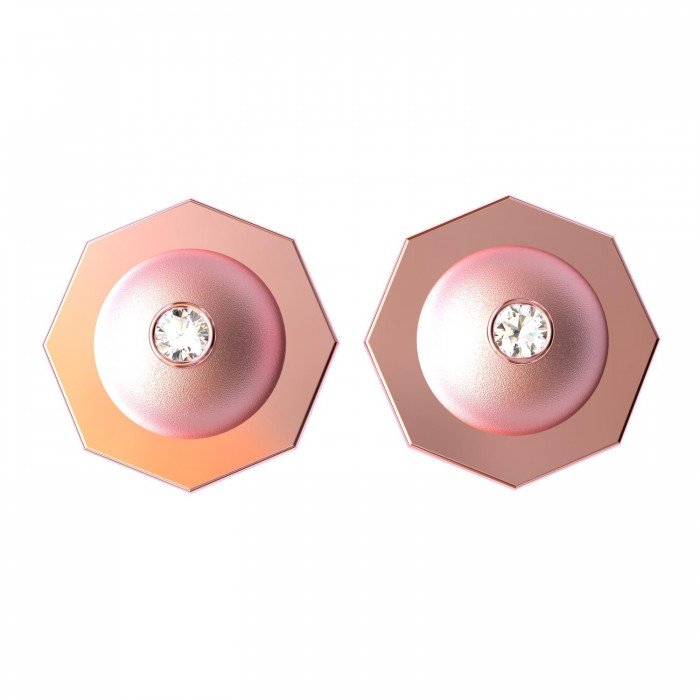 Elegant Rose Gold Earrings