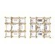 Real Gold American Diamond Earring