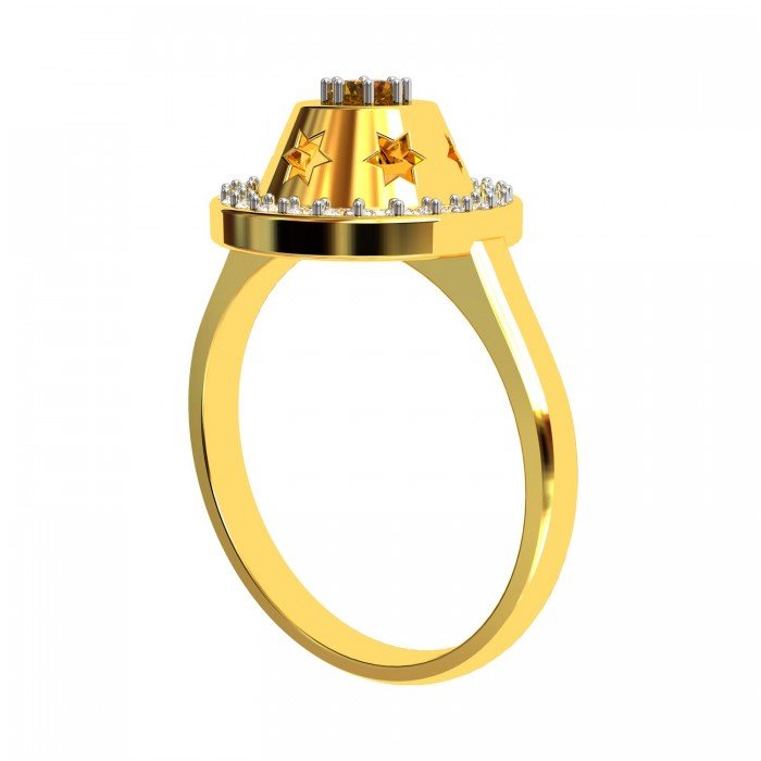 Citrine Cocktail Ring