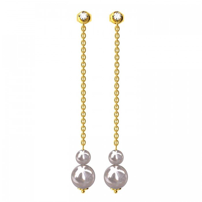 Solitaire Dangling Earring