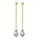 Solitaire Dangling Earring