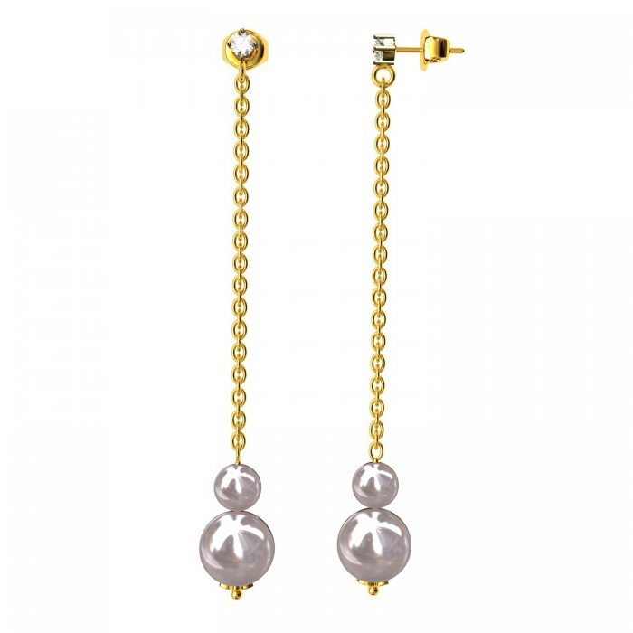 Solitaire Dangling Earring