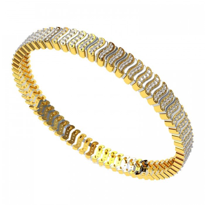 Fashionable Diamond Bangles