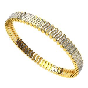 Fashionable Diamond Bangles