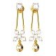 Overlap American Diamond Earring