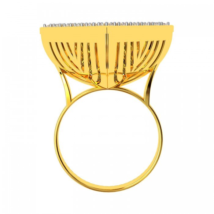 Square Cocktail Ring