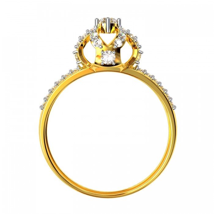 Women American Diamond Cocktail Ring