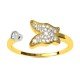 Butterfly American Diamond Ring