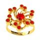 Ruby Cocktail Ring