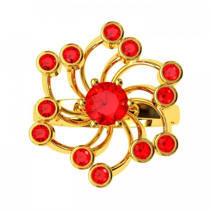 Ruby Cocktail Ring Ruby Cocktail Ring