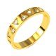 Gold Casual Band Ring