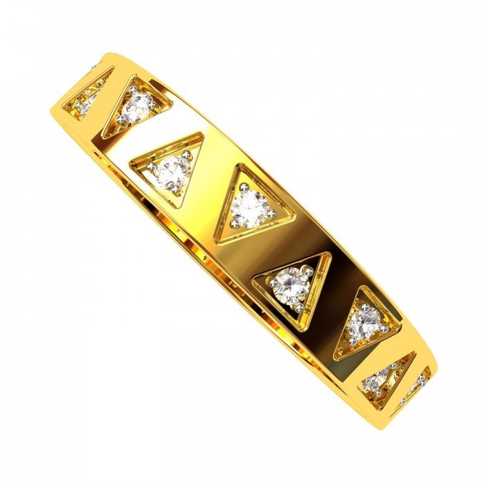 Gold Casual Band Ring