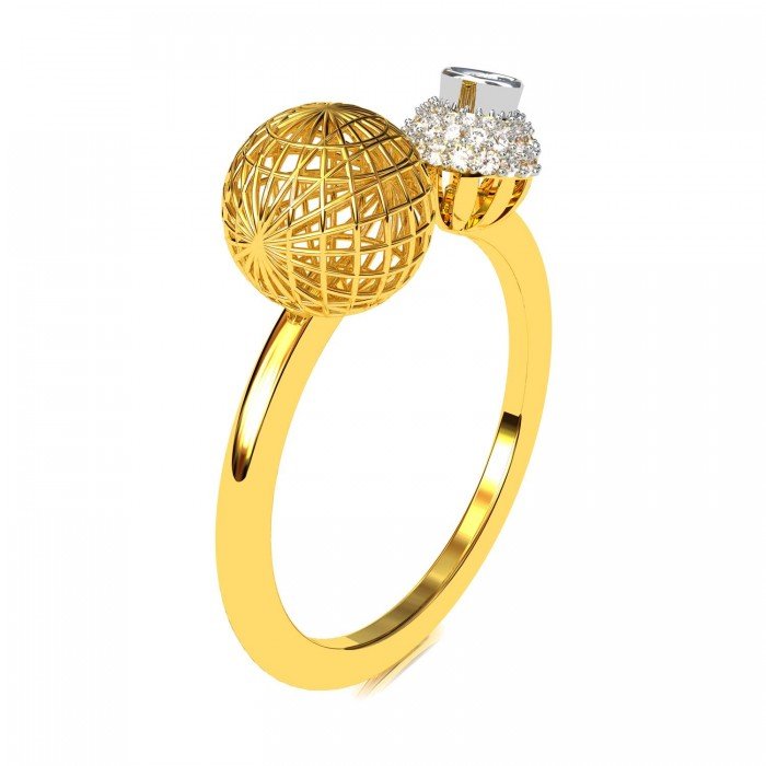 Globe American Diamond Ring