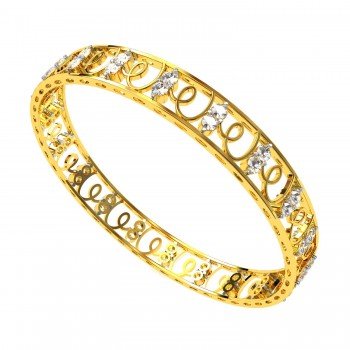 Stylish Diamond Bangle