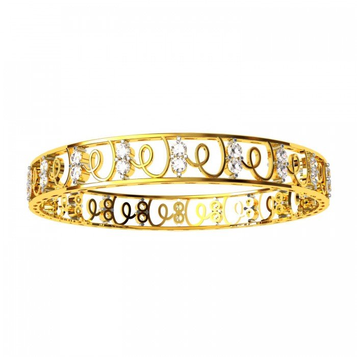 Stylish Diamond Bangle