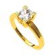 Stylish Solitaire American Diamond Ring