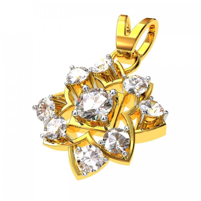 Finest American Diamond Pendant