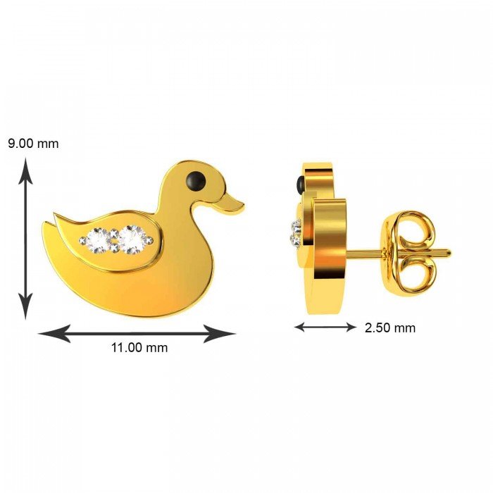 Duck Earring