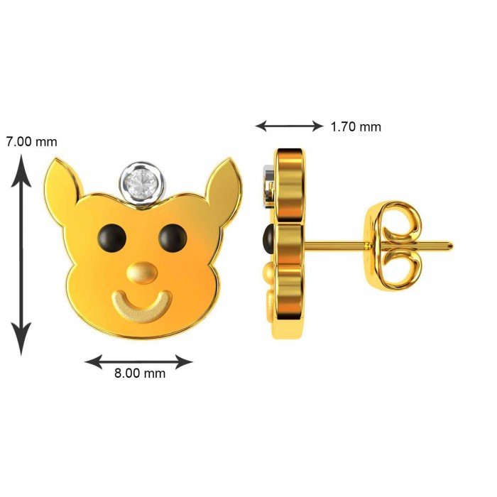 Bear Earring