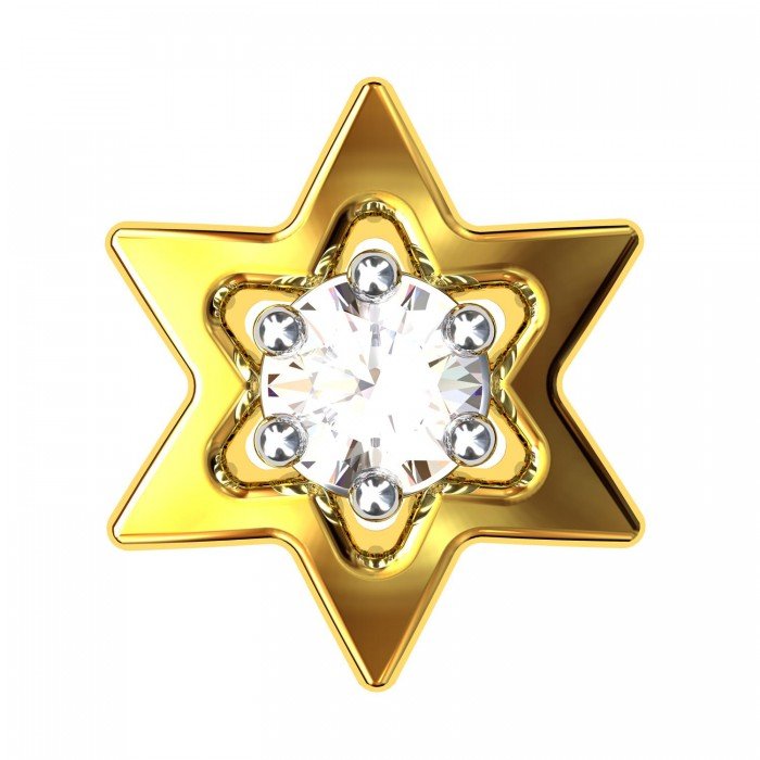 Star American Diamond Earring