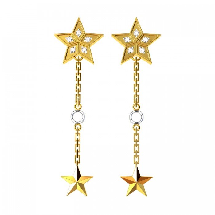 Star Dangling Earring