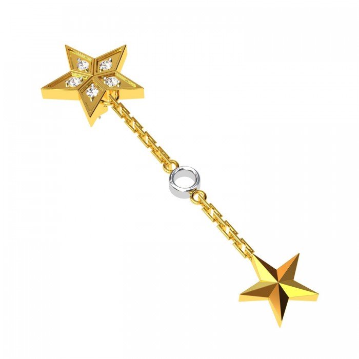 Star Dangling Earring