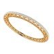 Fashionable Single Line Diamond Bangle