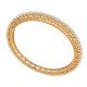 Fashionable Single Line Diamond Bangle