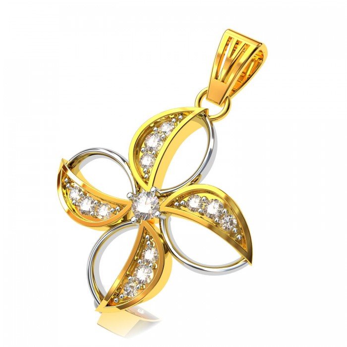 Charming Design American Diamond Pendant