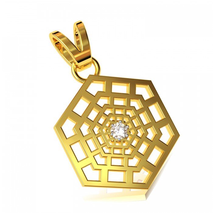 Designer Jali Pendant