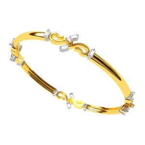 Iiintricate Diamond Bangle