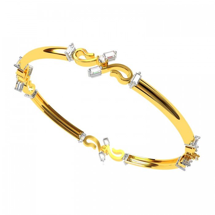 Iiintricate Diamond Bangle