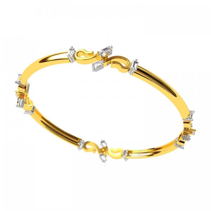 Iiintricate Diamond Bangle