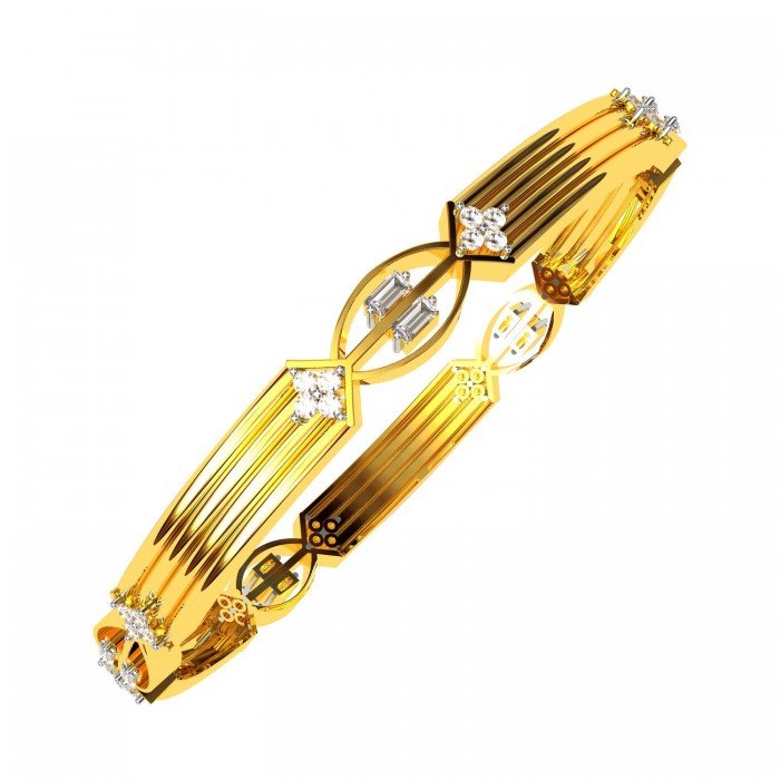 Attractive Diamond Bangles