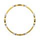 Diamond Round Baguette Tikra Bangle