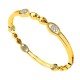 Cluster Diamond Tickra Bangle