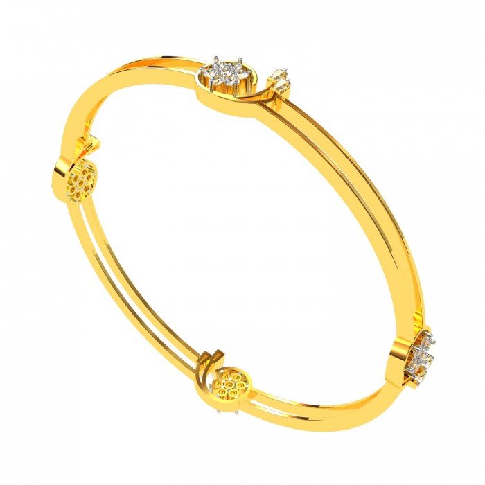 Cluter Baguette Bangle