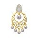 Pearl Chand Earring