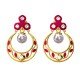 Enamel Chand Earring