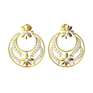 Chandbali Earrings Gold