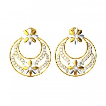 Chandbali Earrings Gold