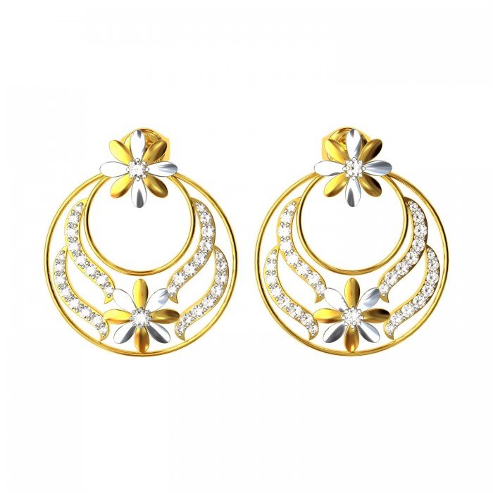 Chandbali Earrings Gold