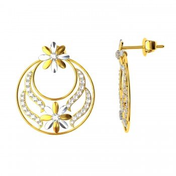 Chandbali Earrings Gold