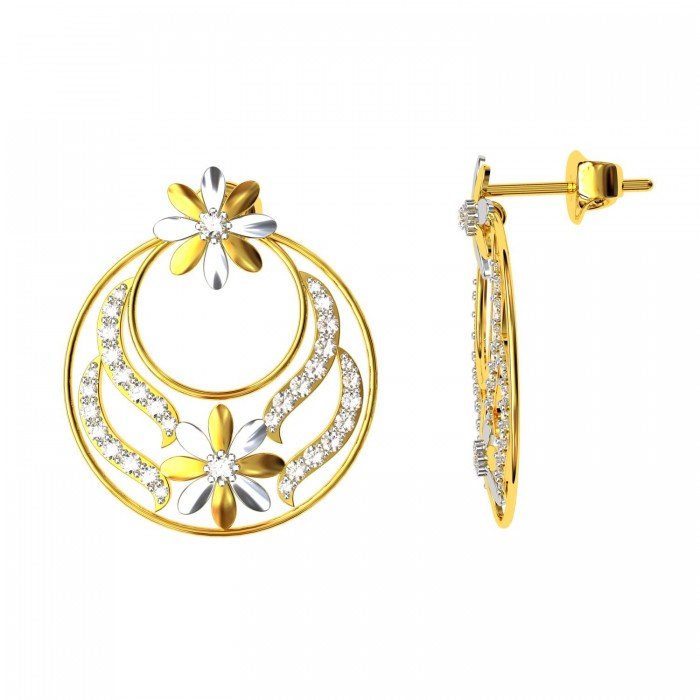 Chandbali Earrings Gold