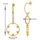 Round Dangling Earring