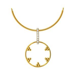 Round Dangling Pendant