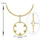 Round Dangling Pendant